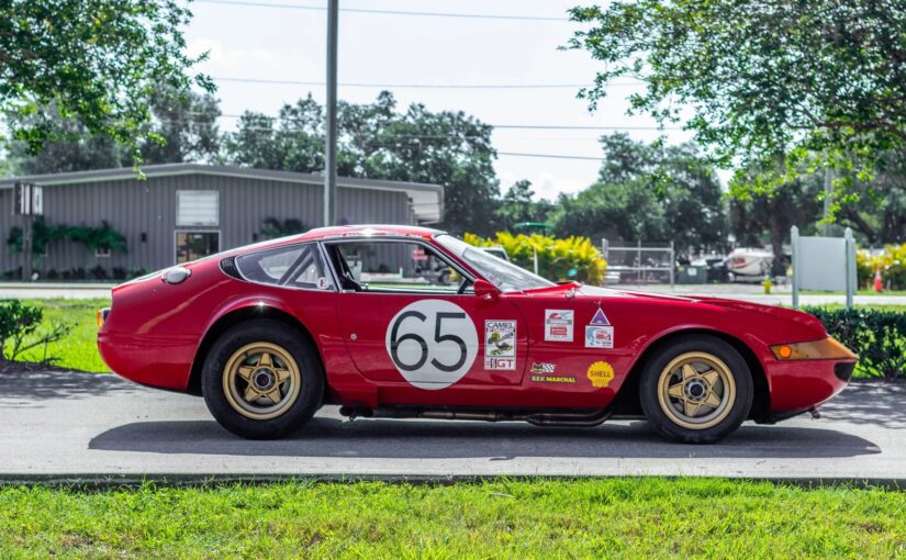 Hot Finish in $800K Auction Race for a ’69 365 GTB Ferrari Daytona Competizione