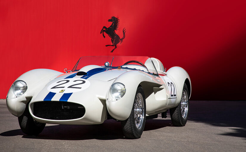 A Pint-Sized Ferrari Testa Rossa J Based on the 1958 Le Mans Original Is Heading to Auction